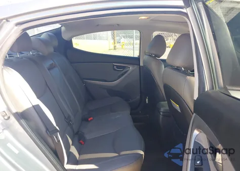 2013 Hyundai Elantra Limited из США, поврежденный, VIN KMHDH4AE8DU921887